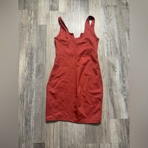 Rust Red Bodycon Dress - Haute Monde
Medium Trendy mini